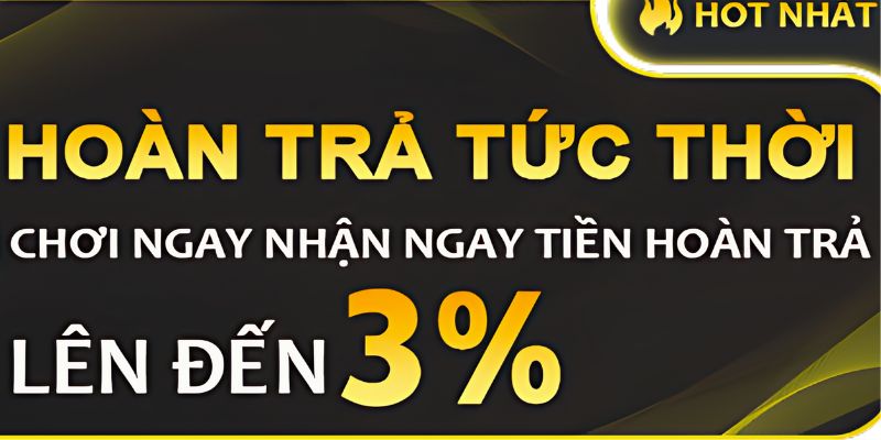 Nhận thưởng lên đến 3% cho tất cả hội viên